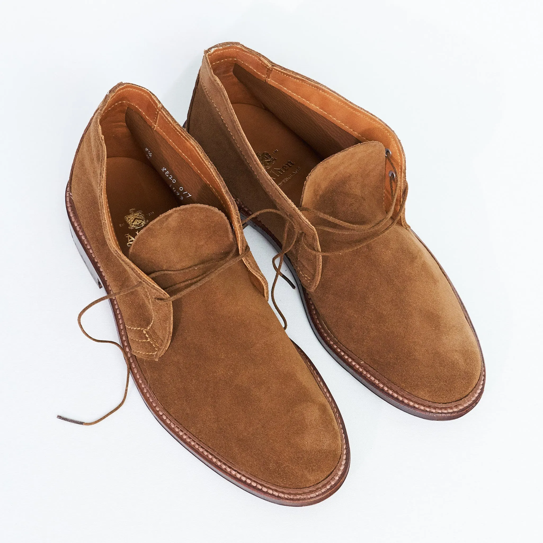 Alden Chukka Snuff Suede 1493