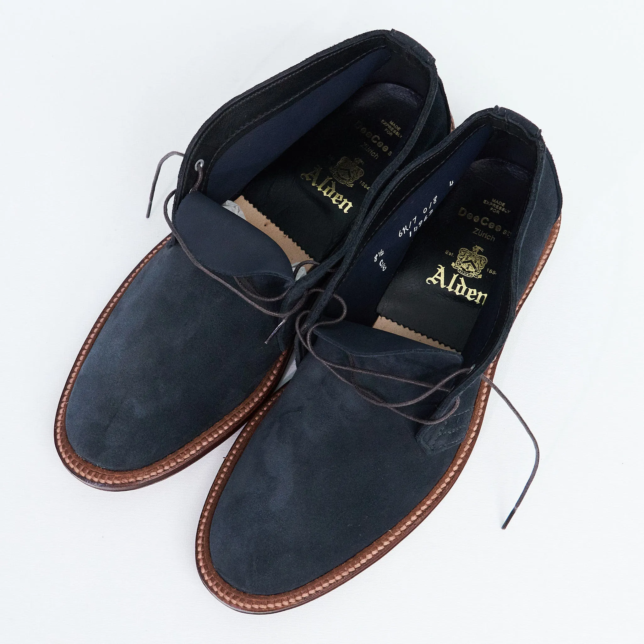 Alden Chukka Snuff Suede 1493