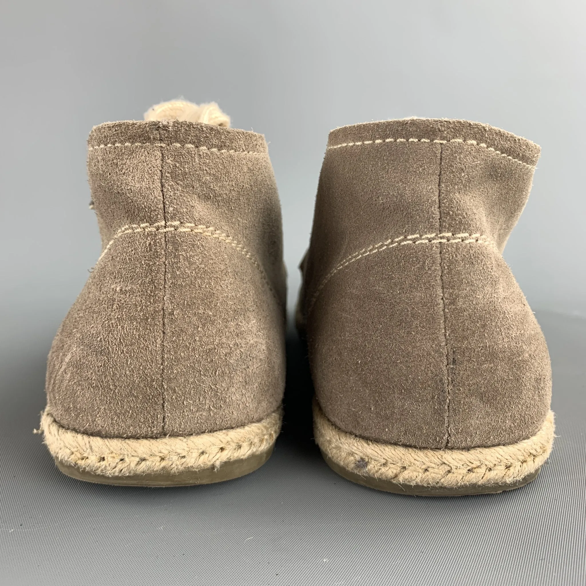 ALLSAINTS SPITALFIELDS Size 8 Taupe Suede Lace Up Chukka Boots