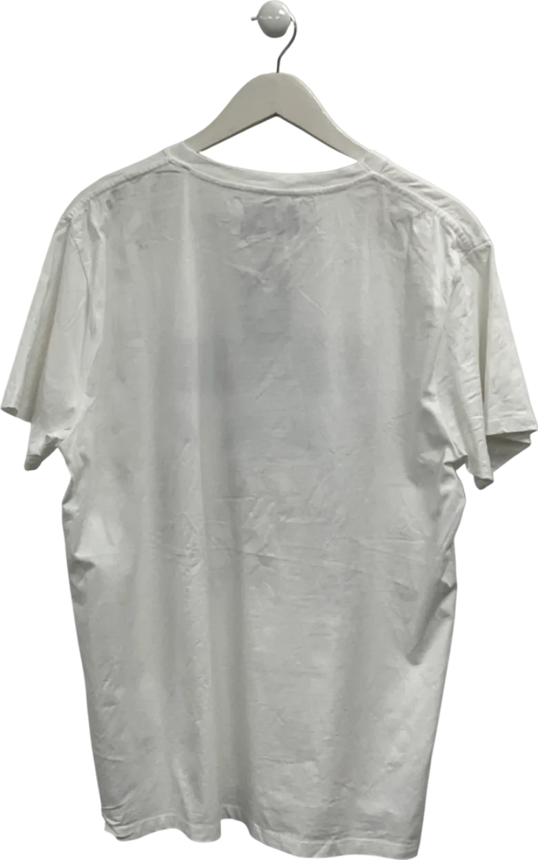 Art of football White The Amazing Haalad T-shirt UK XL