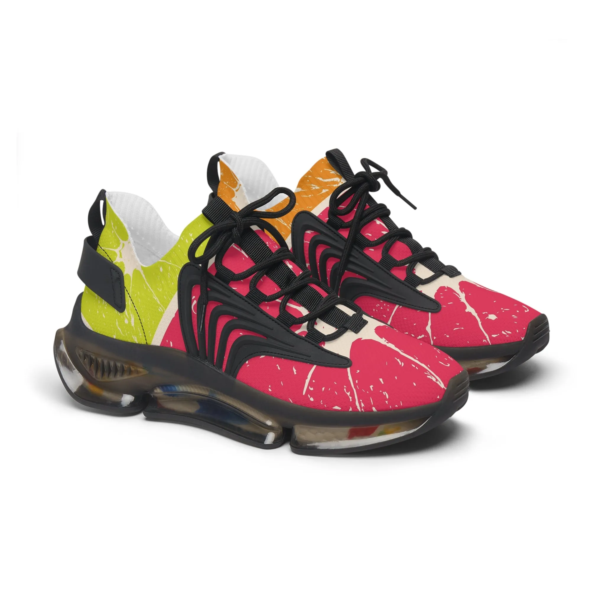 Colorful Melons Women's Mesh Sneakers