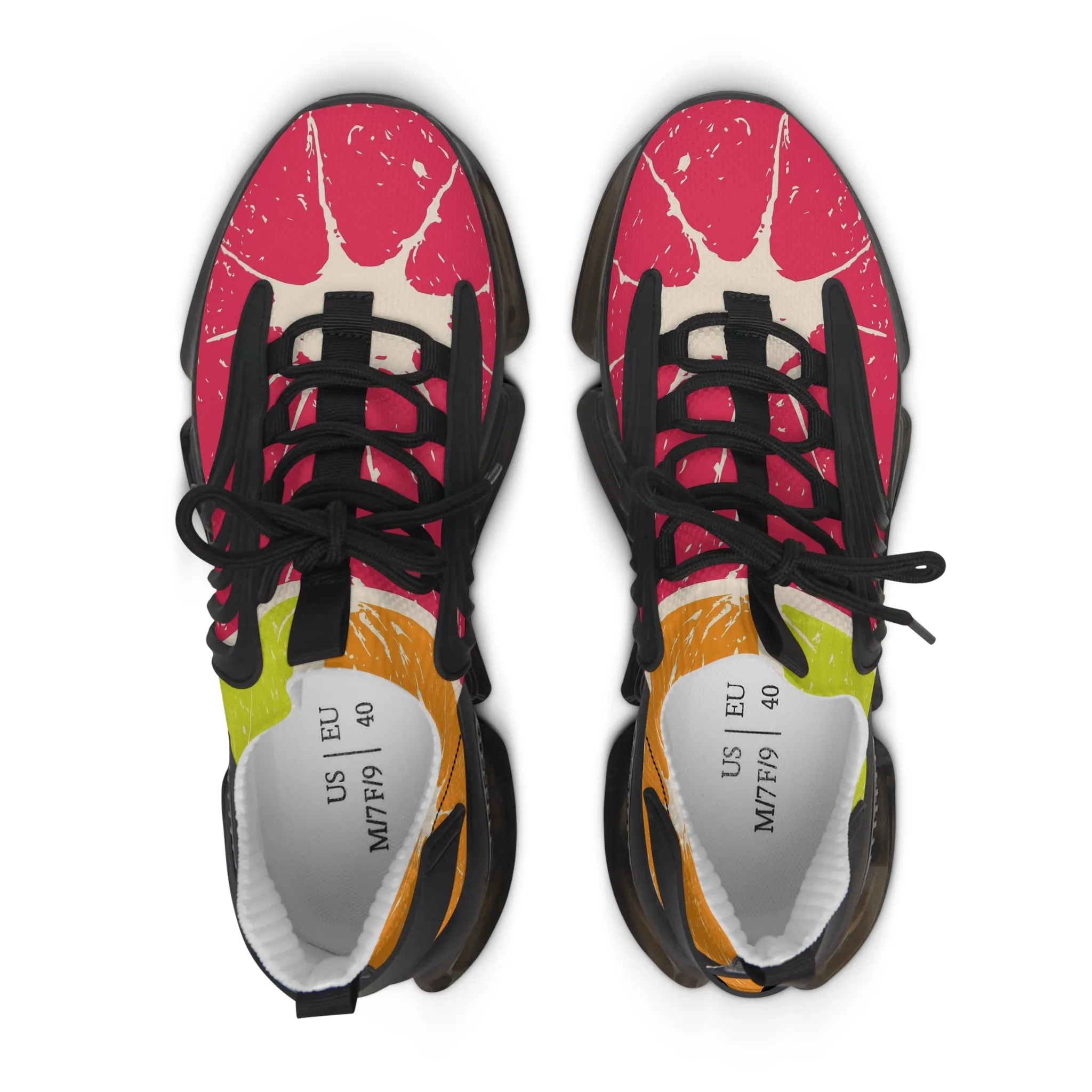 Colorful Melons Women's Mesh Sneakers