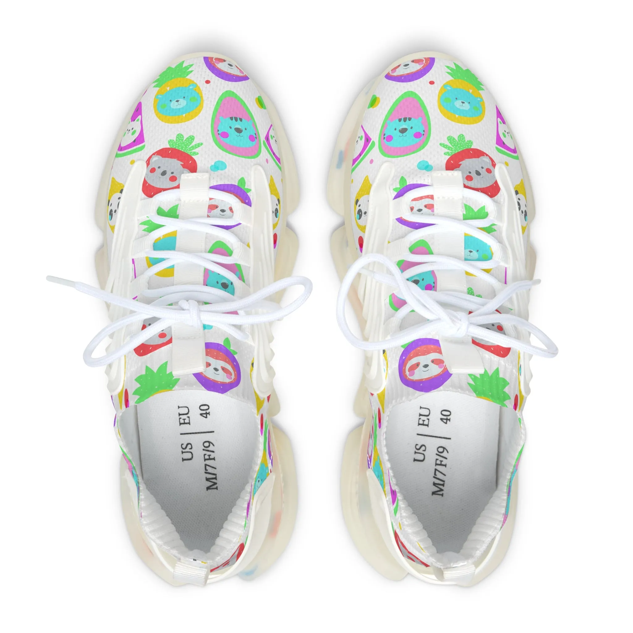 Cute Kawaii Fruit Women's Mesh Sneakers