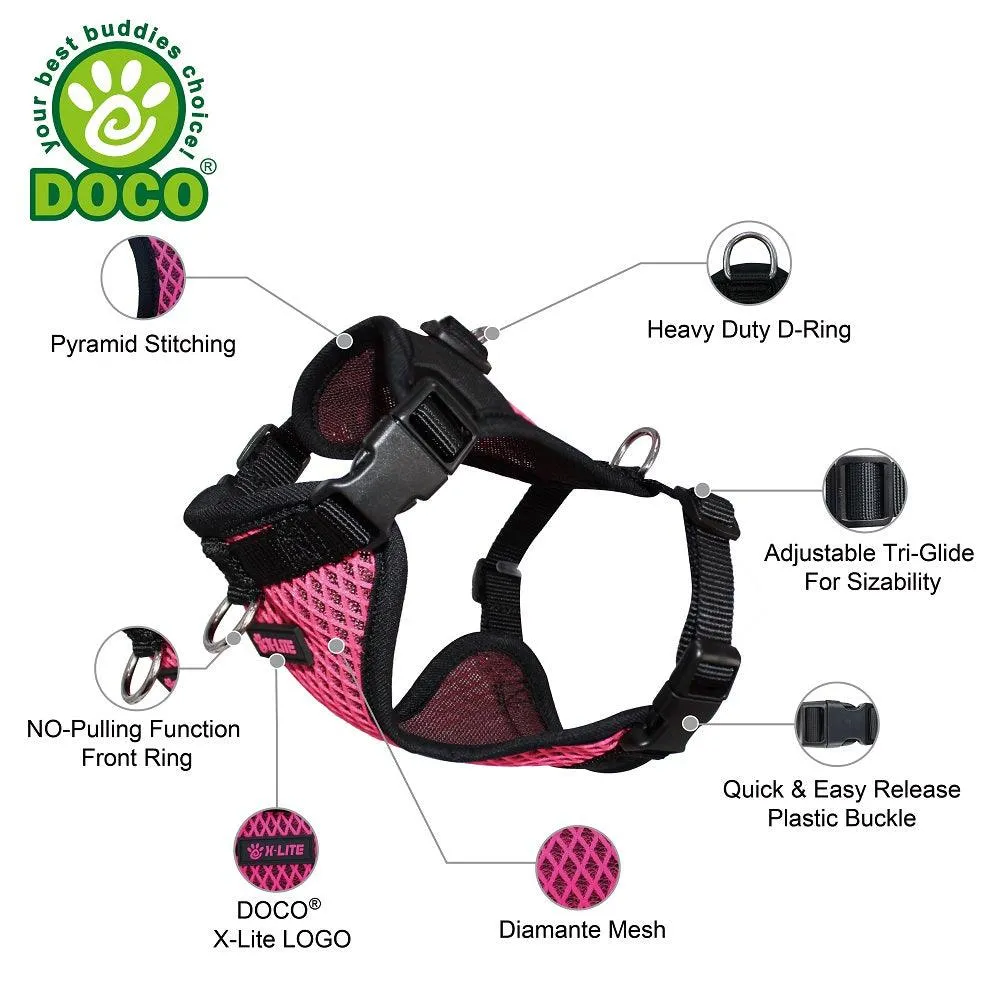 DOCO® X-Lite Front Range Mesh Dog Harness