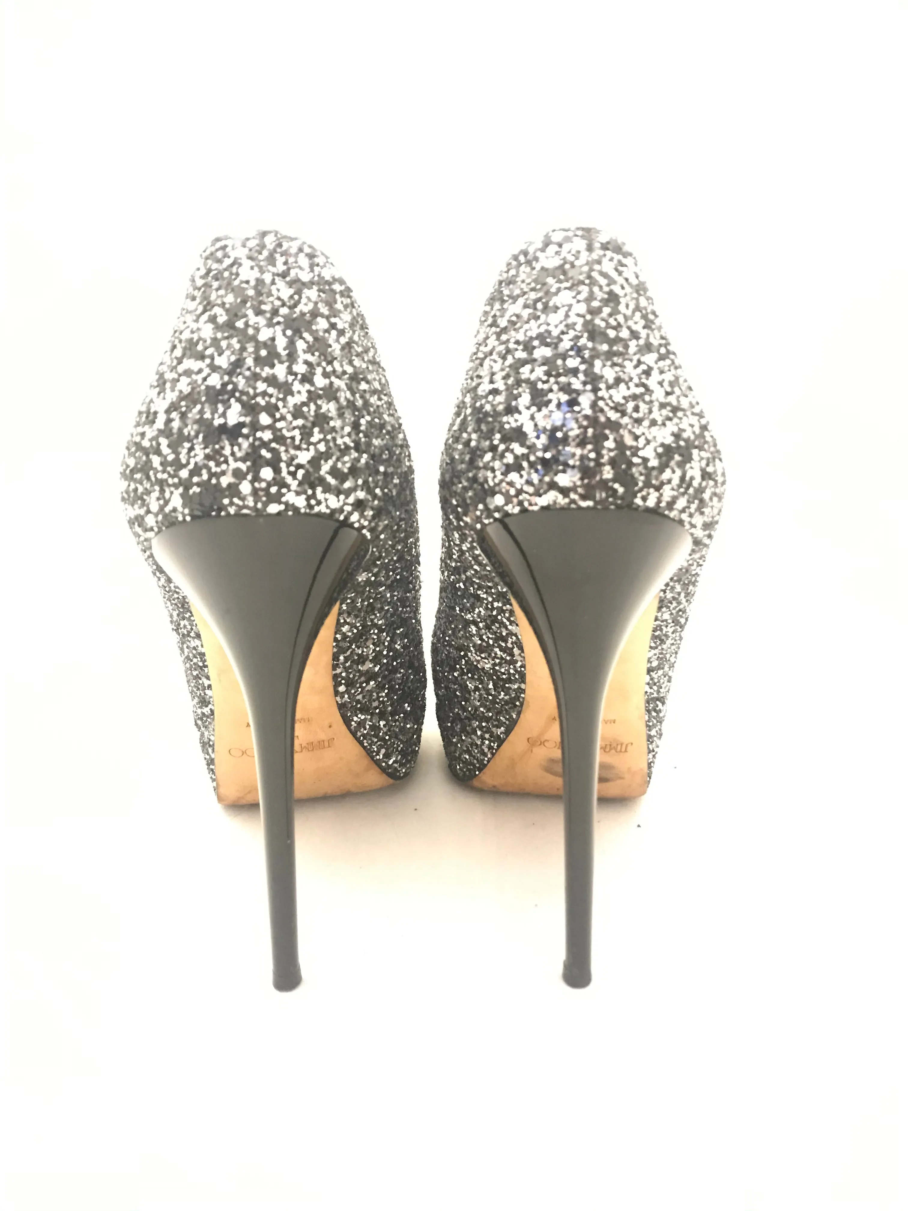 Glitter Platform Heels