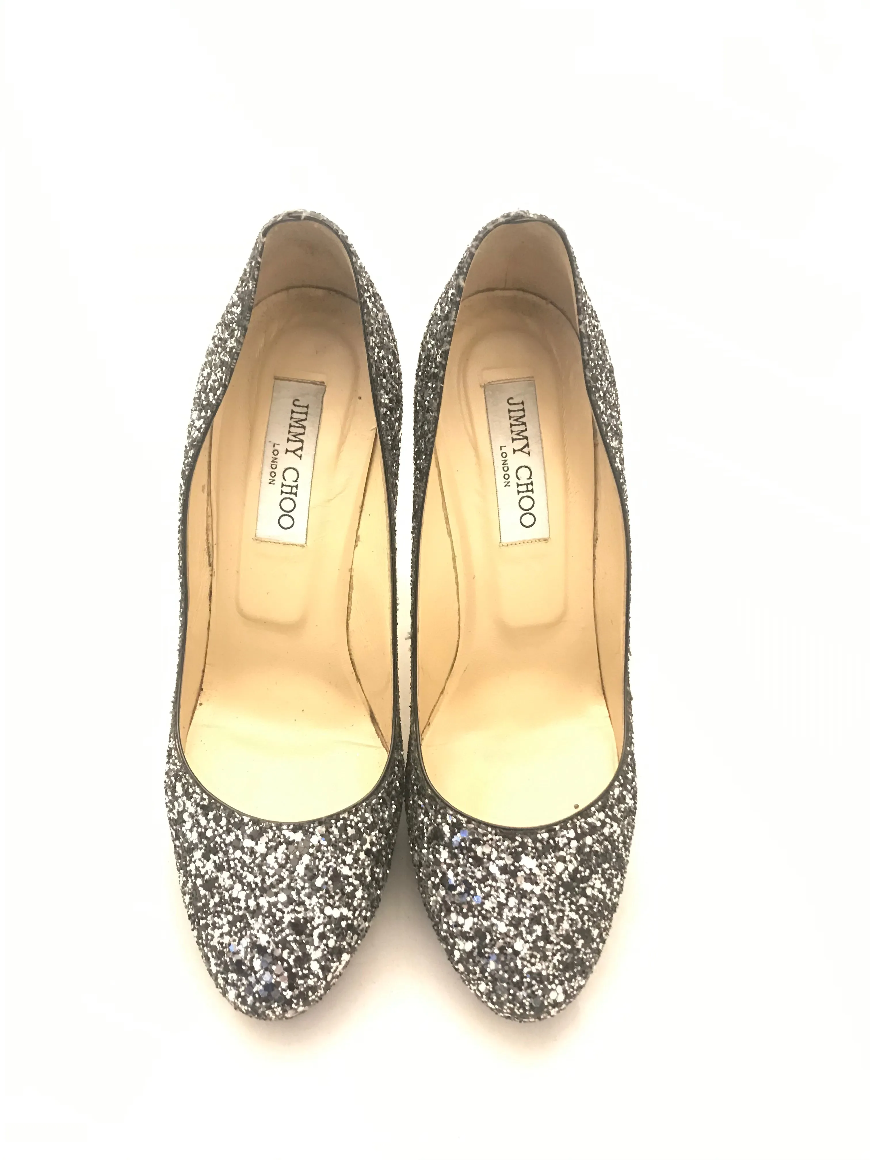 Glitter Platform Heels