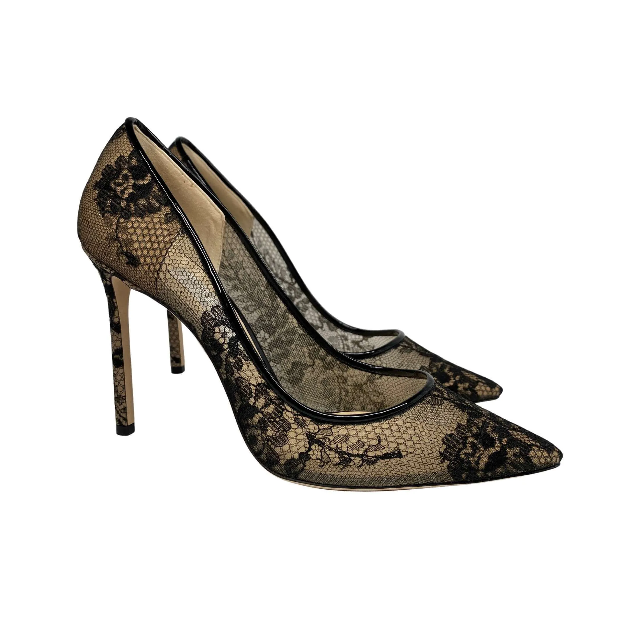 Jimmy Choo Heels for Woman - Romy Lace 100