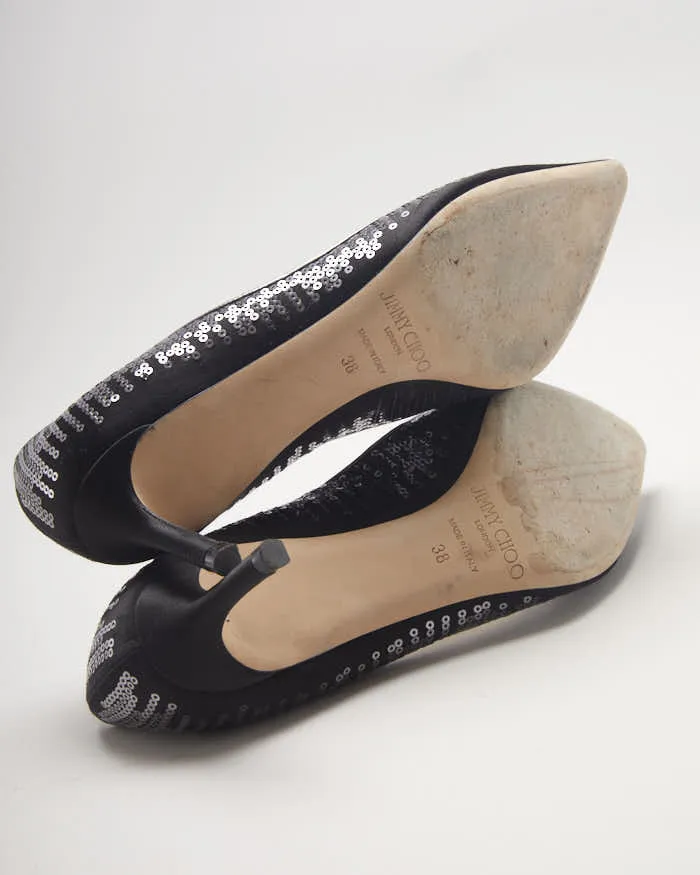 Jimmy Choo Sequin Heels - UK5