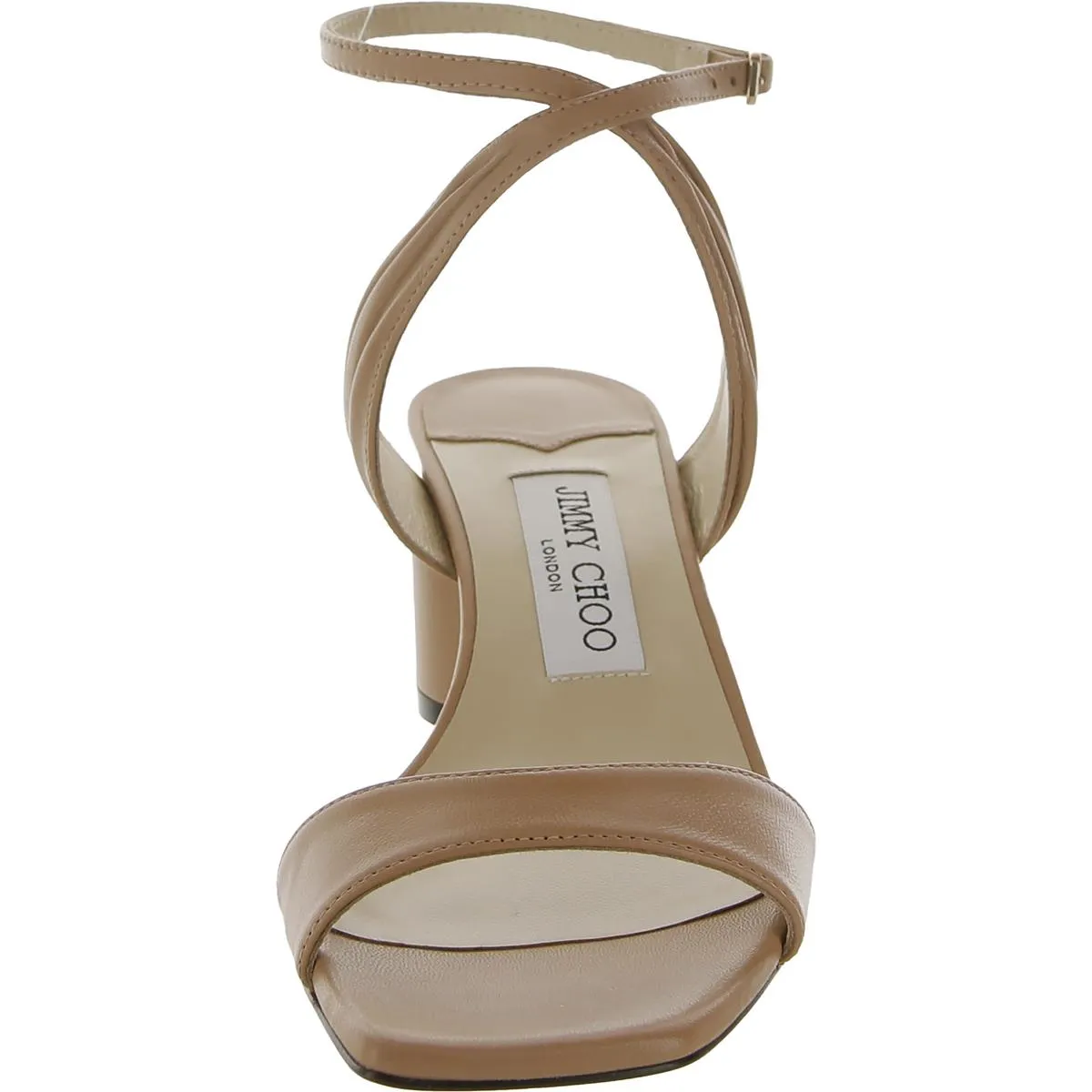 Jimmy Choo Womens Jago Ankle Strap Open Toe Heels