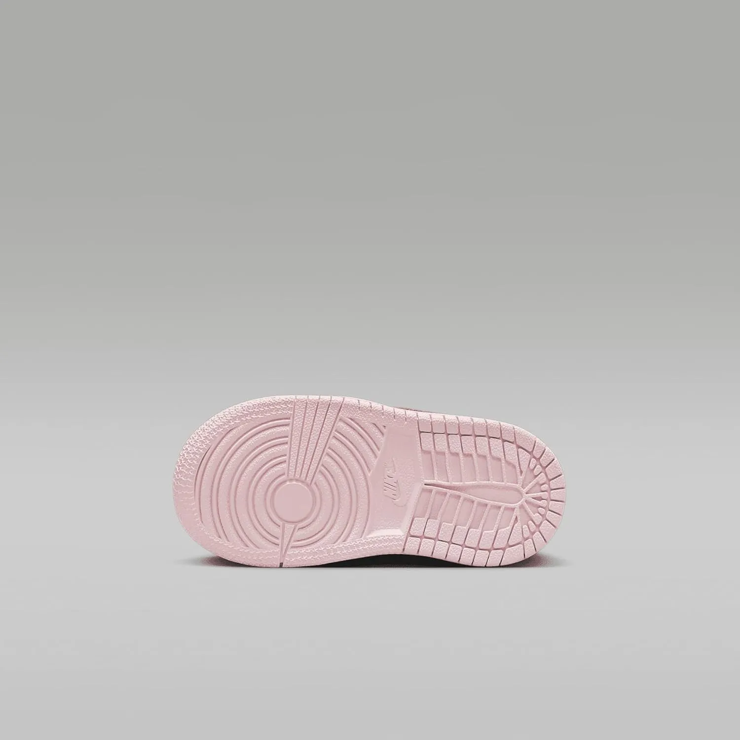 Jordan 1 Mid Baby/Toddler Shoes (DQ8425-608, Pink Foam/Fire Red/White)