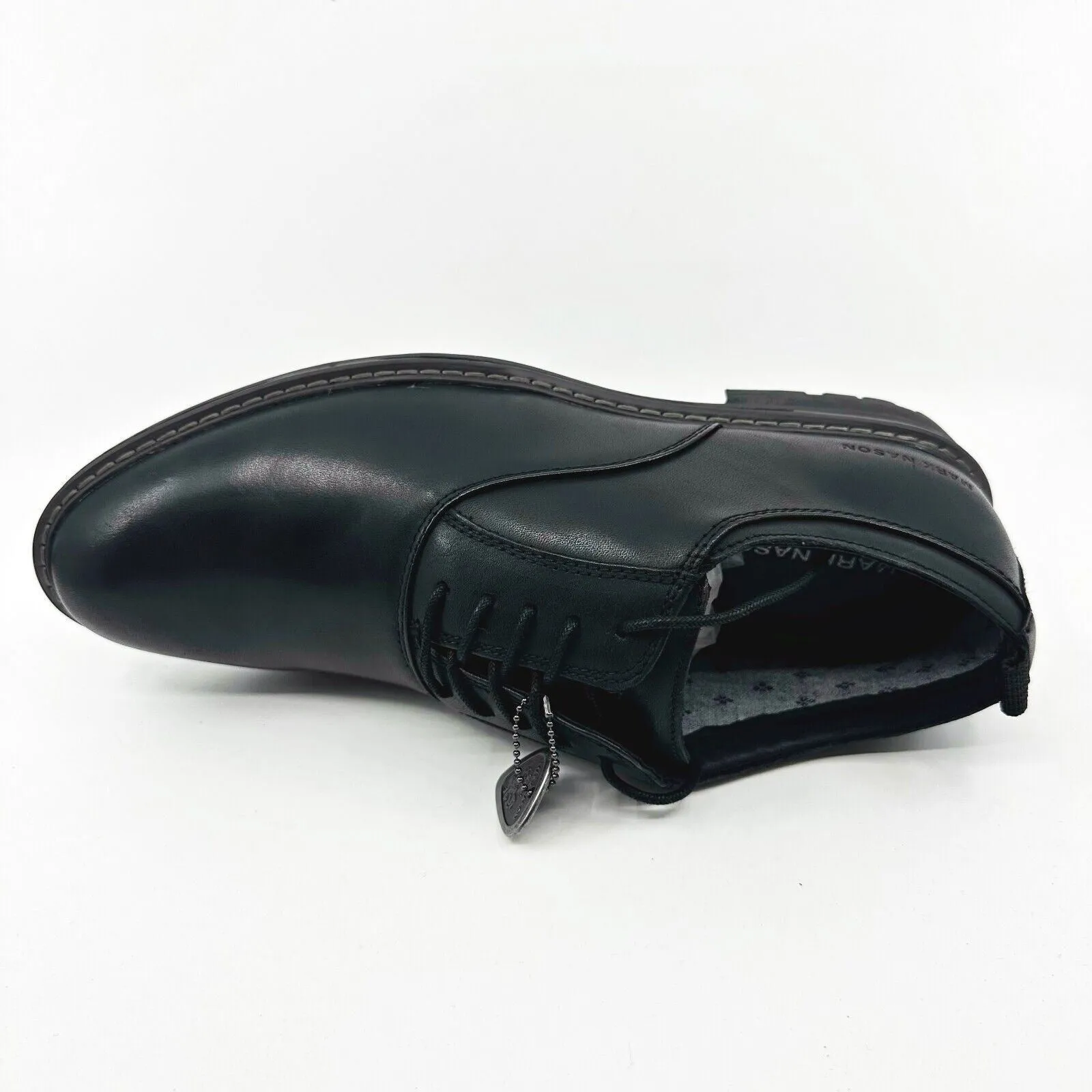 Mark Nason Ottomatic G&T Black Mens Size 9.5 Leather Oxford Dress Shoes