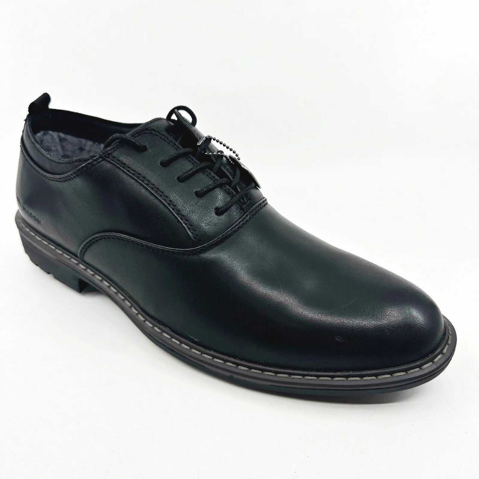 Mark Nason Ottomatic G&T Black Mens Size 9.5 Leather Oxford Dress Shoes