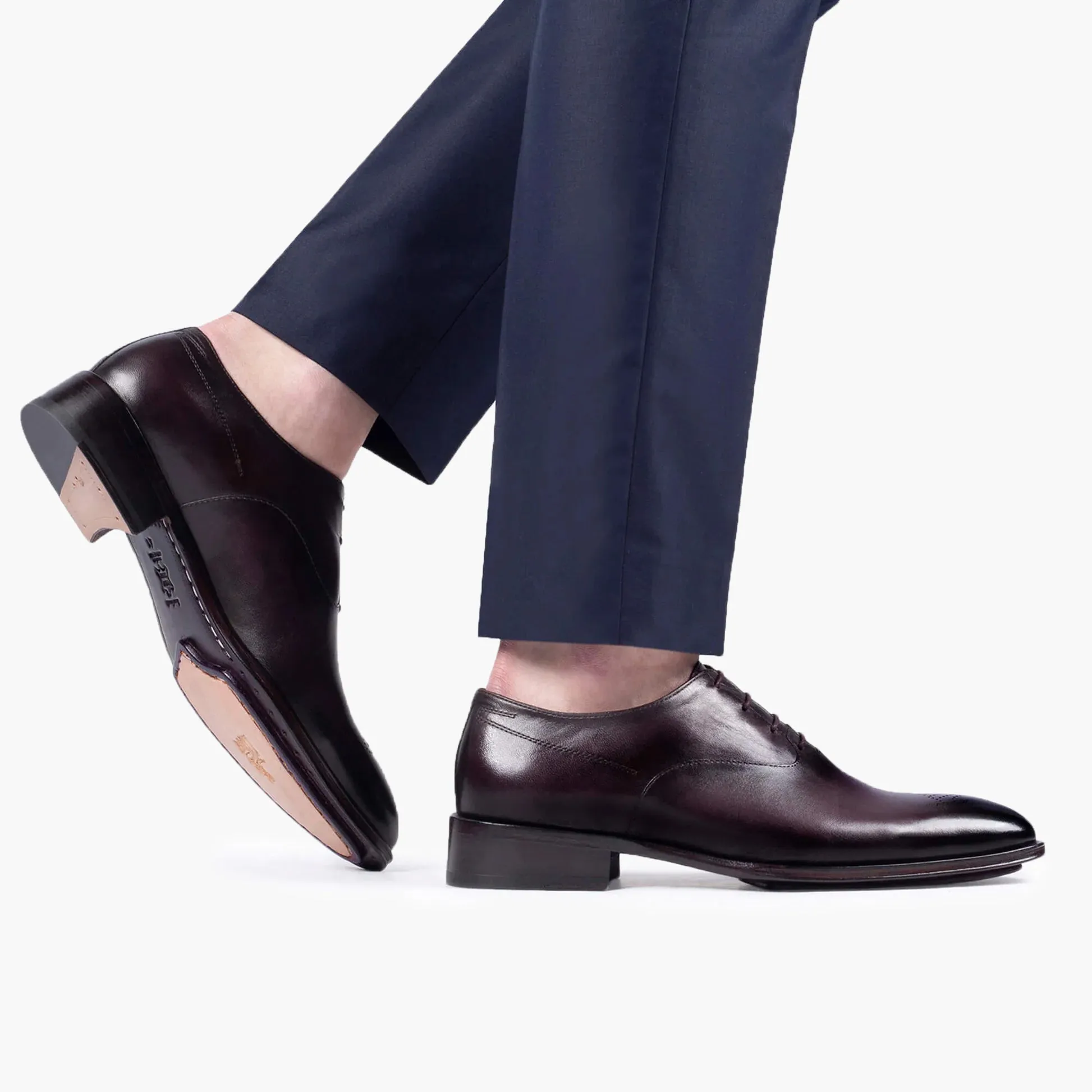 Shoes in shades of wine