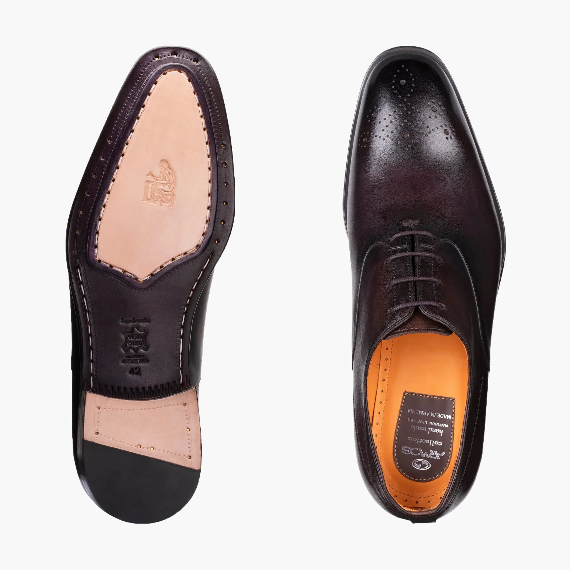 Shoes in shades of wine