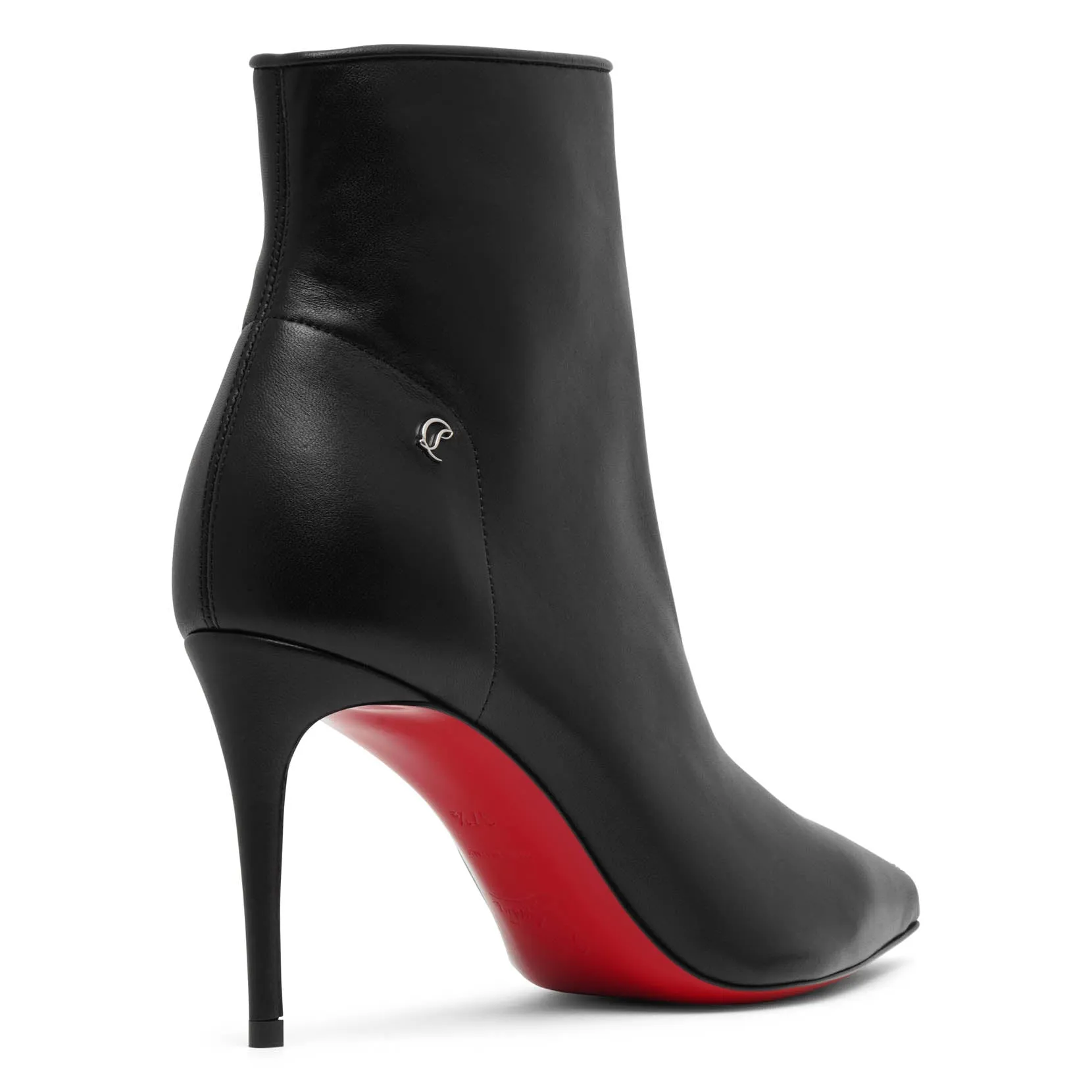 Sporty Kate 85 black leather ankle boots